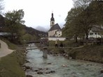 Archived image Webcam Ramsau - Berchtesgaden - View to the St. Sebastian Church 15:00