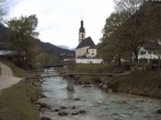 Archiv Foto Webcam Ramsau bei Berchtesgaden - Ortskirche St. Sebastian 13:00