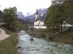 Archiv Foto Webcam Ramsau bei Berchtesgaden - Ortskirche St. Sebastian 05:00