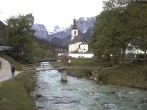 Archiv Foto Webcam Ramsau bei Berchtesgaden - Ortskirche St. Sebastian 06:00