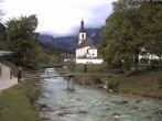 Archived image Webcam Ramsau - Berchtesgaden - View to the St. Sebastian Church 09:00