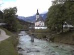 Archived image Webcam Ramsau - Berchtesgaden - View to the St. Sebastian Church 11:00