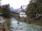 Archiv Foto Webcam Ramsau bei Berchtesgaden - Ortskirche St. Sebastian 11:00