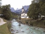 Archiv Foto Webcam Ramsau bei Berchtesgaden - Ortskirche St. Sebastian 17:00