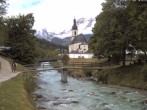 Archiv Foto Webcam Ramsau bei Berchtesgaden - Ortskirche St. Sebastian 09:00
