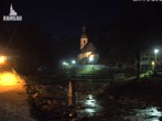 Archived image Webcam Ramsau - Berchtesgaden - View to the St. Sebastian Church 23:00