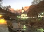 Archived image Webcam Ramsau - Berchtesgaden - View to the St. Sebastian Church 05:00