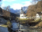 Archived image Webcam Ramsau - Berchtesgaden - View to the St. Sebastian Church 11:00