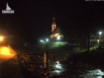 Archiv Foto Webcam Ramsau bei Berchtesgaden - Ortskirche St. Sebastian 23:00