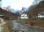 Archiv Foto Webcam Ramsau bei Berchtesgaden - Ortskirche St. Sebastian 06:00