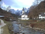 Archiv Foto Webcam Ramsau bei Berchtesgaden - Ortskirche St. Sebastian 07:00