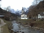 Archiv Foto Webcam Ramsau bei Berchtesgaden - Ortskirche St. Sebastian 11:00