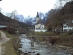 Archiv Foto Webcam Ramsau bei Berchtesgaden - Ortskirche St. Sebastian 13:00