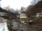 Archiv Foto Webcam Ramsau bei Berchtesgaden - Ortskirche St. Sebastian 11:00