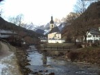 Archived image Webcam Ramsau - Berchtesgaden - View to the St. Sebastian Church 07:00