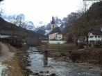 Archived image Webcam Ramsau - Berchtesgaden - View to the St. Sebastian Church 13:00