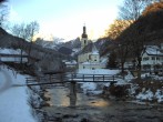 Archiv Foto Webcam Ramsau bei Berchtesgaden - Ortskirche St. Sebastian 07:00