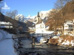 Archiv Foto Webcam Ramsau bei Berchtesgaden - Ortskirche St. Sebastian 09:00