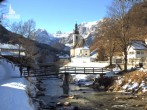 Archiv Foto Webcam Ramsau bei Berchtesgaden - Ortskirche St. Sebastian 11:00