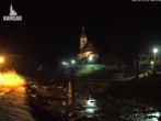 Archiv Foto Webcam Ramsau bei Berchtesgaden - Ortskirche St. Sebastian 23:00