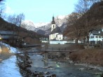 Archiv Foto Webcam Ramsau bei Berchtesgaden - Ortskirche St. Sebastian 05:00