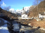 Archiv Foto Webcam Ramsau bei Berchtesgaden - Ortskirche St. Sebastian 07:00