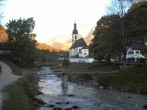 Archiv Foto Webcam Ramsau bei Berchtesgaden - Ortskirche St. Sebastian 05:00