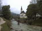 Archiv Foto Webcam Ramsau bei Berchtesgaden - Ortskirche St. Sebastian 06:00