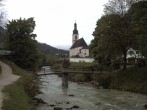 Archiv Foto Webcam Ramsau bei Berchtesgaden - Ortskirche St. Sebastian 13:00