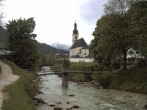 Archiv Foto Webcam Ramsau bei Berchtesgaden - Ortskirche St. Sebastian 15:00