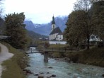 Archiv Foto Webcam Ramsau bei Berchtesgaden - Ortskirche St. Sebastian 19:00