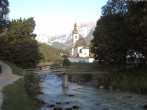 Archiv Foto Webcam Ramsau bei Berchtesgaden - Ortskirche St. Sebastian 05:00