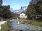 Archiv Foto Webcam Ramsau bei Berchtesgaden - Ortskirche St. Sebastian 07:00