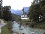 Archived image Webcam Ramsau - Berchtesgaden - View to the St. Sebastian Church 13:00