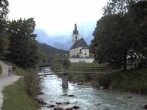 Archiv Foto Webcam Ramsau bei Berchtesgaden - Ortskirche St. Sebastian 15:00