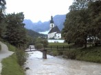 Archiv Foto Webcam Ramsau bei Berchtesgaden - Ortskirche St. Sebastian 19:00