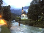 Archived image Webcam Ramsau - Berchtesgaden - View to the St. Sebastian Church 03:00