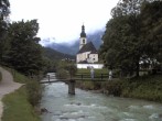 Archived image Webcam Ramsau - Berchtesgaden - View to the St. Sebastian Church 09:00