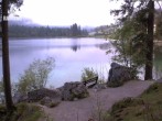 Archived image Webcam View to Luitpoldweg at lake Hintersee near Ramsau 05:00