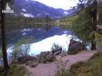 Archived image Webcam View to Luitpoldweg at lake Hintersee near Ramsau 07:00
