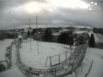 Archived image Webcam Winterberg: View Coaster Schanzen Wirbel 13:00