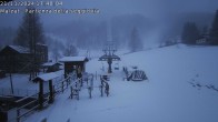 Archiv Foto Webcam Sessellift Malzat - Skigebiet Prali 15:00