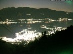 Archiv Foto Webcam Cardada Cimetta Seilbahn 23:00