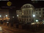 Archiv Foto Webcam Bahnhofplatz Sonneberg - Blick auf das Neue Rathaus 20:00