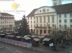 Archiv Foto Webcam Bahnhofplatz Sonneberg - Blick auf das Neue Rathaus 06:00