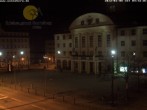 Archiv Foto Webcam Bahnhofplatz Sonneberg - Blick auf das Neue Rathaus 22:00