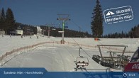 Archived image Webcam Špindlerův Mlýn: Horní Mísečky 14:00