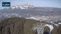 Archiv Foto Webcam St. Johann in Tirol: Bergstation Harschbichl 09:00