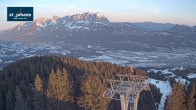 Archiv Foto Webcam St. Johann in Tirol: Bergstation Eichenhof 06:00