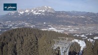 Archiv Foto Webcam St. Johann in Tirol: Bergstation Eichenhof 09:00